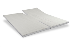 Topmadras med H-split - 160x200 cm 5 cm høj - Celcius memory skum - Zen sleep Advance