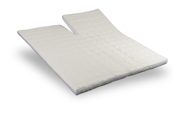 Billede af Topmadras med U-split - 160x200 cm 5 cm høj - Advance Memory skum - Zen Sleep - Ergonomisk topmadras