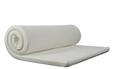 Topmadras 160x200 cm - Basis purskum topmadras til enkelt seng - Højde 4 cm. - Middel hårdhed - In Style