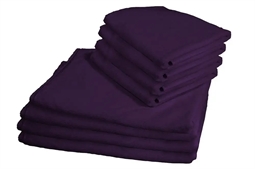 Microfiber håndklæder - pakke med 8 stk - Lilla - Letvægts håndklæder 