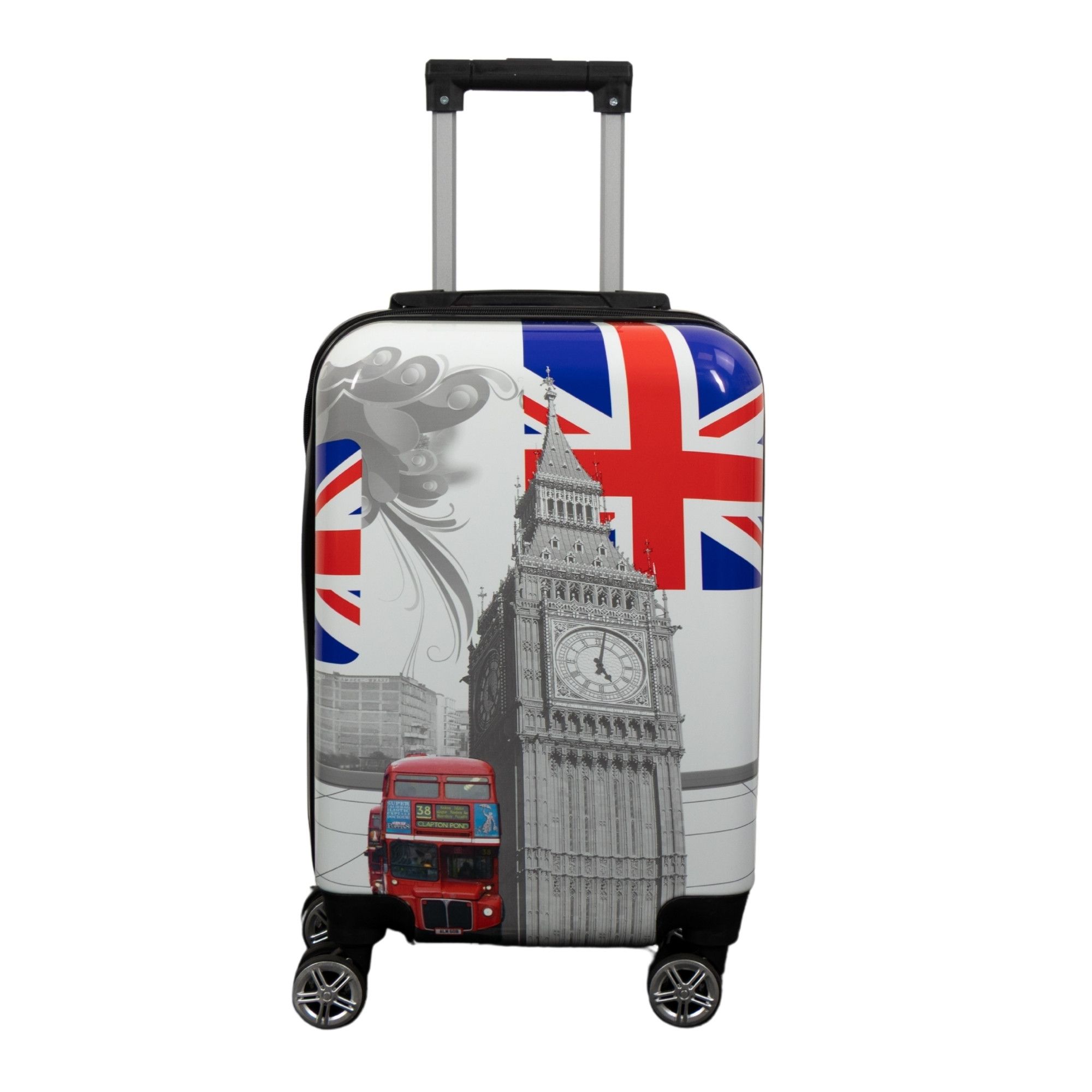 Kabine kuffert - Hardcase letvægt kuffert - Trolley med motiv - City of London billede