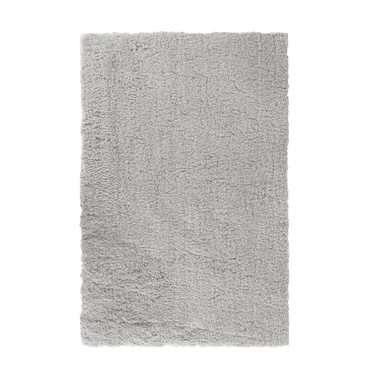 Gulvtæppe - Lys grå - Langt ryatæppe med skridsikker bagside - Løs tæppe fra Nordstrand Home