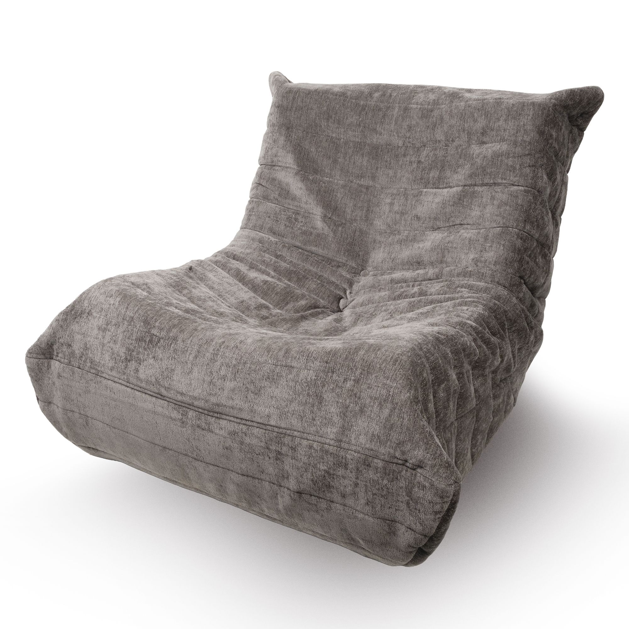 Lounge stol - Gulvstol - Grå billede
