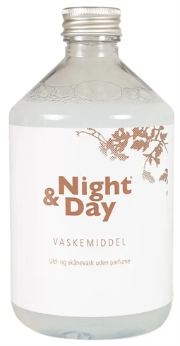 Enzymfrit vaskemiddel - Dun vask - Dansk produceret vaskemiddel til uld, dun og skånevask - Til dundyner og dunpuder - Night & Day