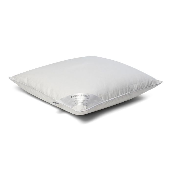 Moskusdun hovedpude - 60x63 cm - Høj pude - 3 kammer dunpude - Nordstrand Home moskusdunpude