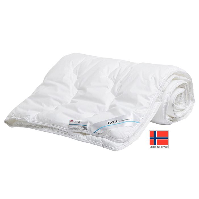 Høie Optimal fiberdyne - Helårs lun - 150x210 cm  - Fugt absorberende med CLIMA-FILL kanal fibre