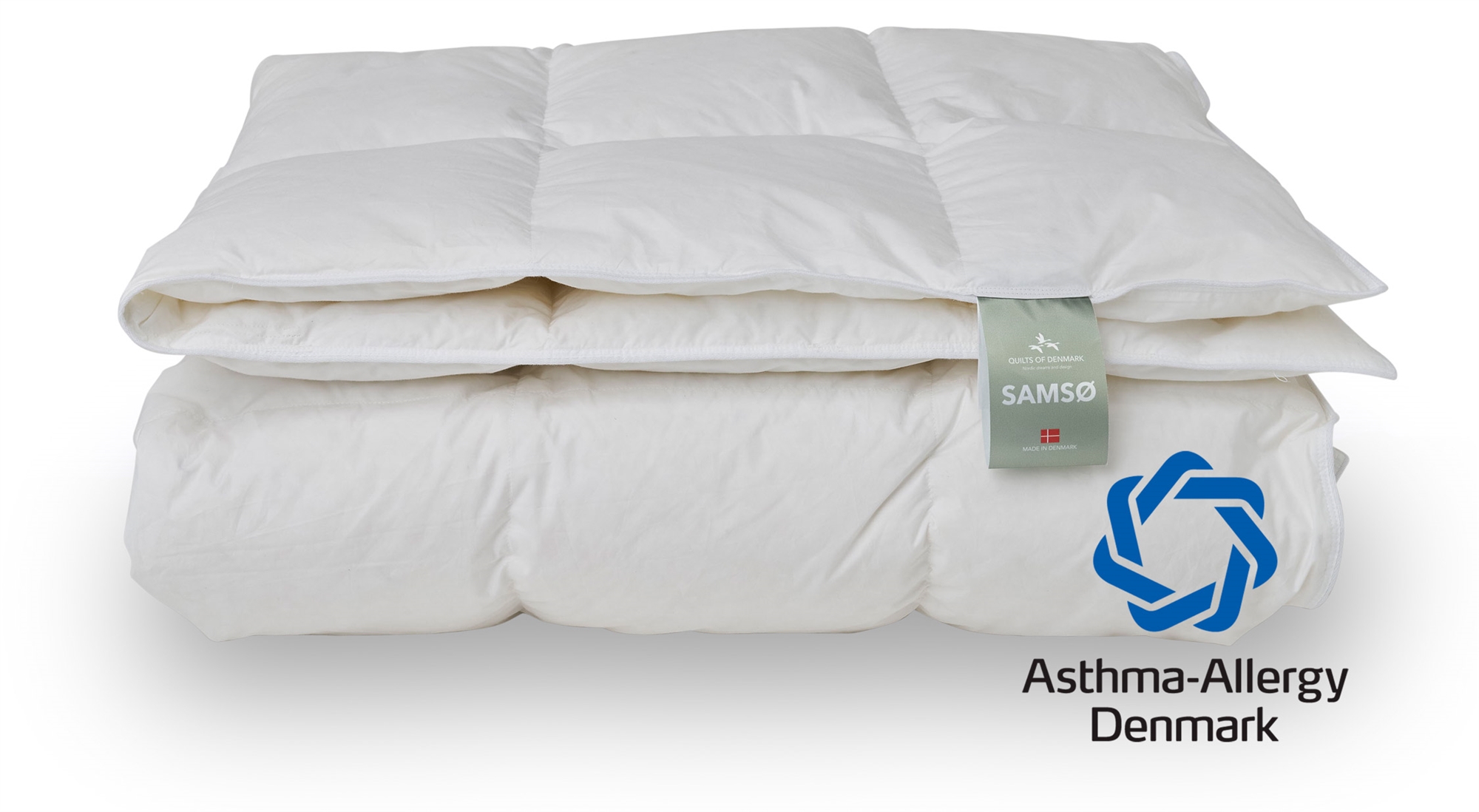 Let helårsdyne - Moskusdun sval dyne - Samsø dynen - 140x200 cm - Quilts Of Denmark billede