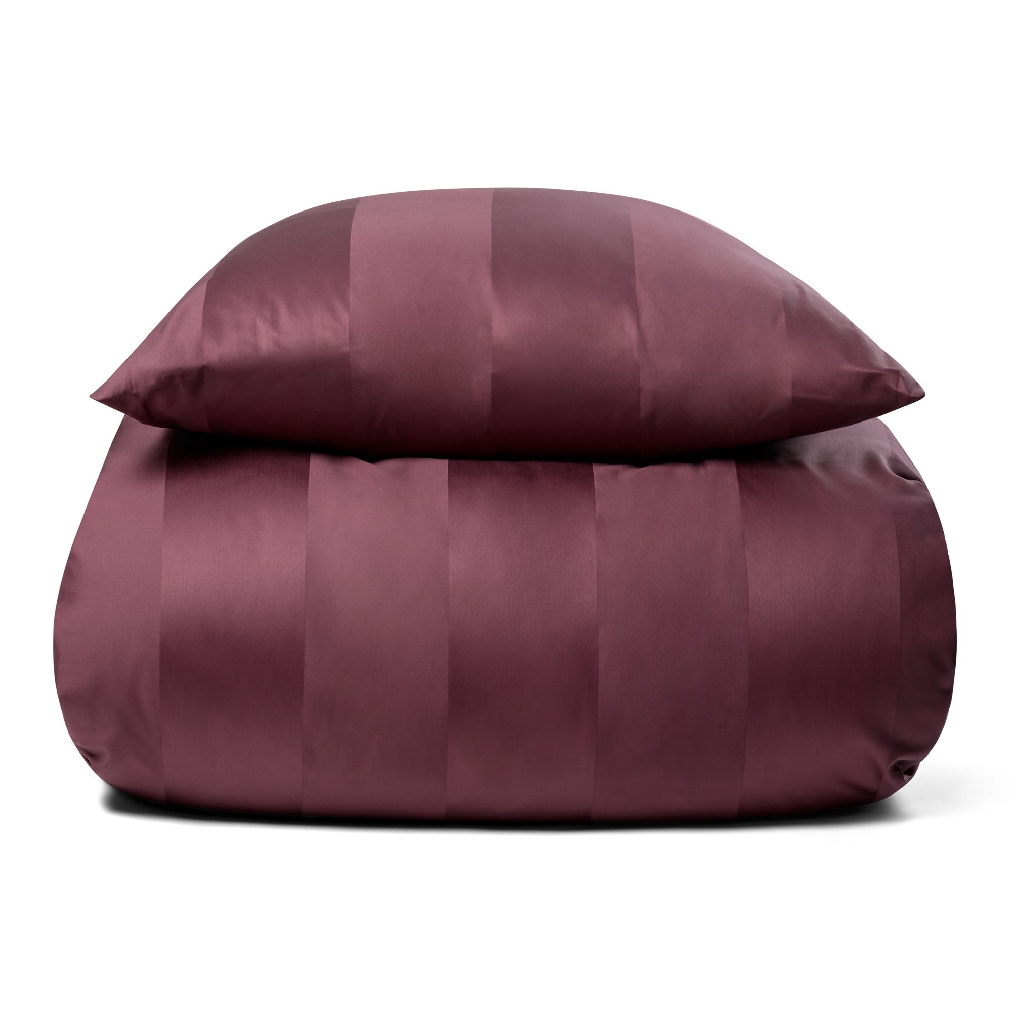 Luksus sengetøj - Blommefarvet eksklusivt sengesæt i 100% bomuldssatin fra By Borg