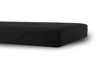 Lagen Til Barnevogn 36x98 Sort Stræklagen 100 Bomuld Faconlagen Til Barnevognsmadras