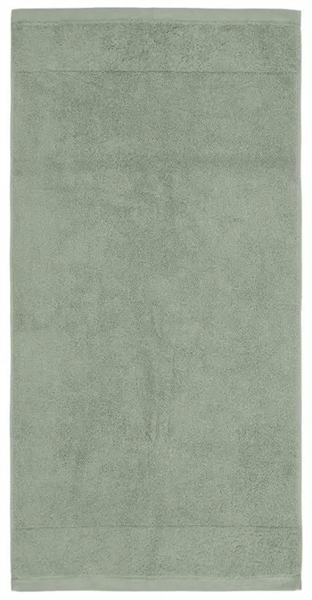 Billede af Luksus håndklæde - 50x100 cm - Grøn - 100% Bomuld - Marc O Polo håndklæder på tilbud hos Shopdyner.dk