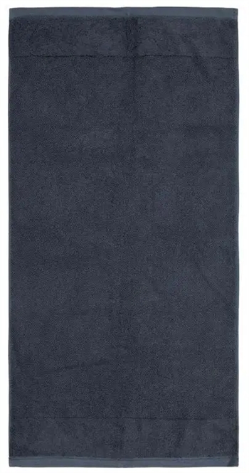 Billede af Luksus håndklæde - 50x100 cm - Blå - 100% Bomuld - Marc O Polo håndklæder på tilbud hos Shopdyner.dk