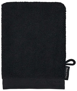 Luksus vaskehandske - 16x22 cm - Sort - 100% Bomuld - Marc O Polo håndklæder på tilbud