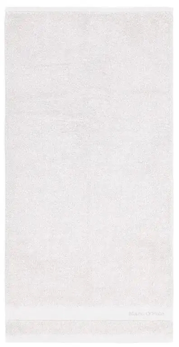 Billede af Luksus håndklæde - 50x100 cm - Hvid - 100% Bomuld - Marc O Polo håndklæder på tilbud