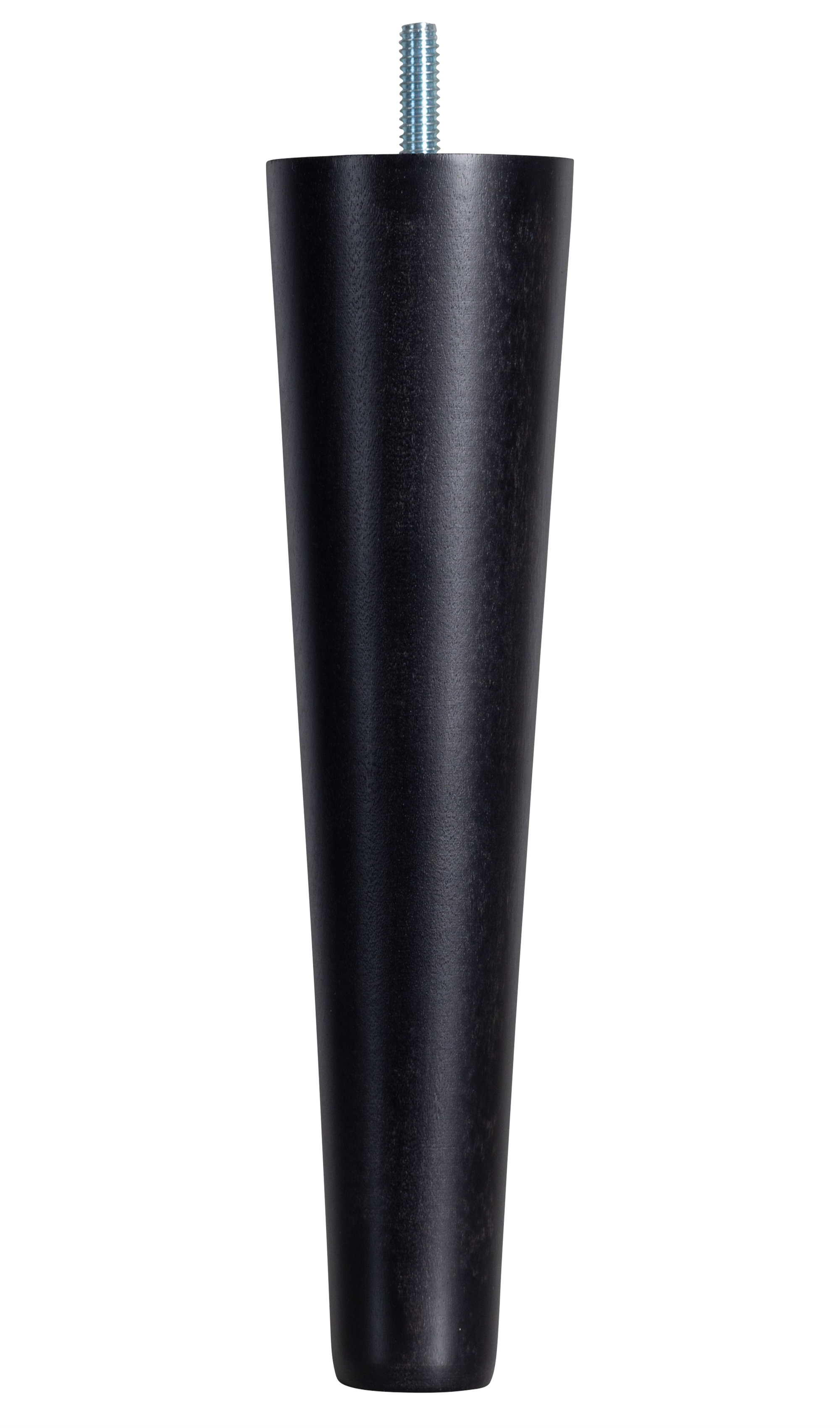 Sengeben - 23 cm - Sorte træben til kontinentalsengen eller boxmadrassen billede