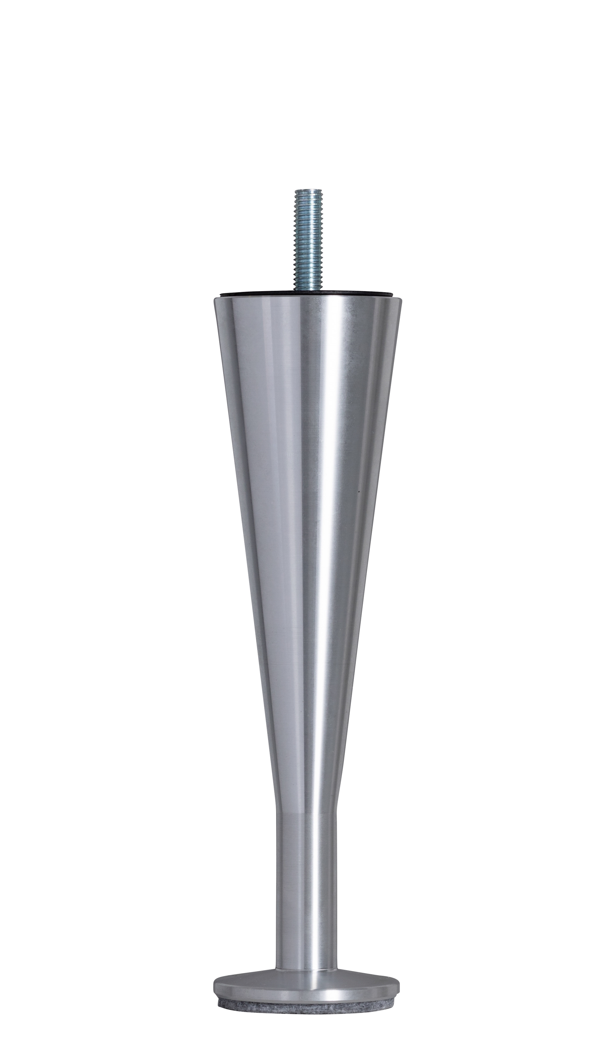 Sengeben - 18 cm - 4 stk. Champagne formede metalben til sengen billede