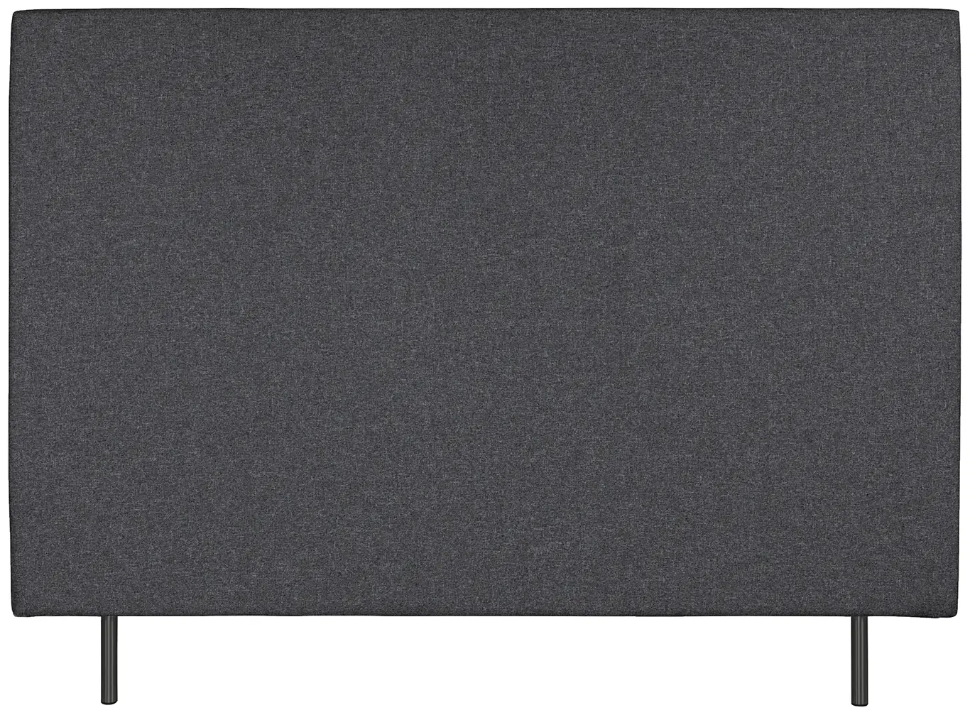 Sengegavl 140x135 cm - Mørkegråt hovedgærde - Nordstrand Home billede