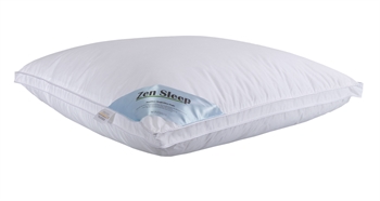 Dunfiber allergivenlig hovedpude - 60x63 cm - Mellem - Zen Sleep