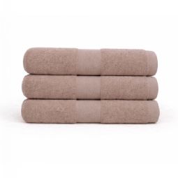 Bomulds håndklæde - 100% bomuld - Diamant - Sand