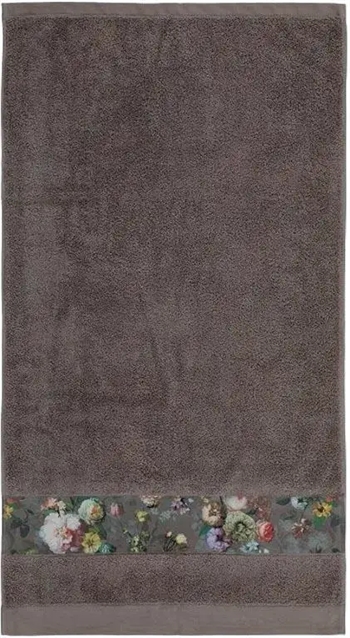 Billede af Essenza Fleur - Håndklæder - 60x110 cm - Brun - 100% bomuld - Håndklæder fra Essenza hos Shopdyner.dk