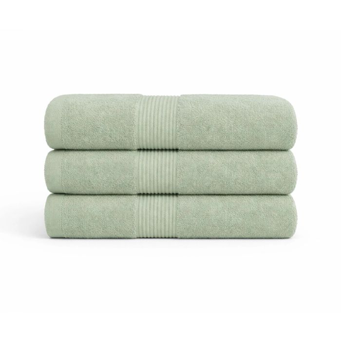 Bomulds håndklæde - 100% bomuld - 50x100 cm - Mint