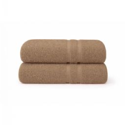 Bomulds håndklæde - 100% bomuld - Natur