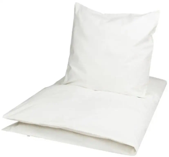 Billede af Baby sengetøj 70x100 cm - Solid Ecru - 100% økologisk bomuld - Müsli sengesæt hos Shopdyner.dk